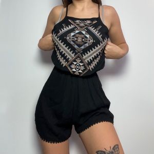 Tribal / Aztec Boho Romper